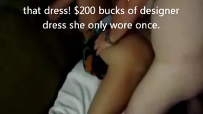 Redbone sitter fitta svenska sexfilm på hennes bästa väns ansikte